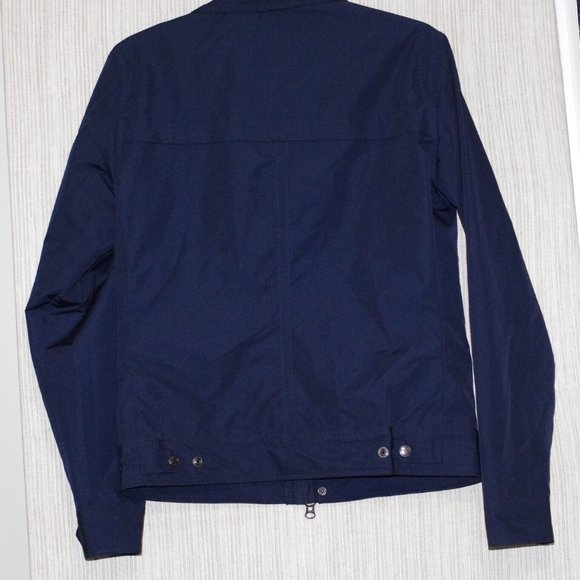 WOOLRICH Navy Blue Men's Jacket Polyester windbreaker Bomber Size:M - Picture 5 of 7